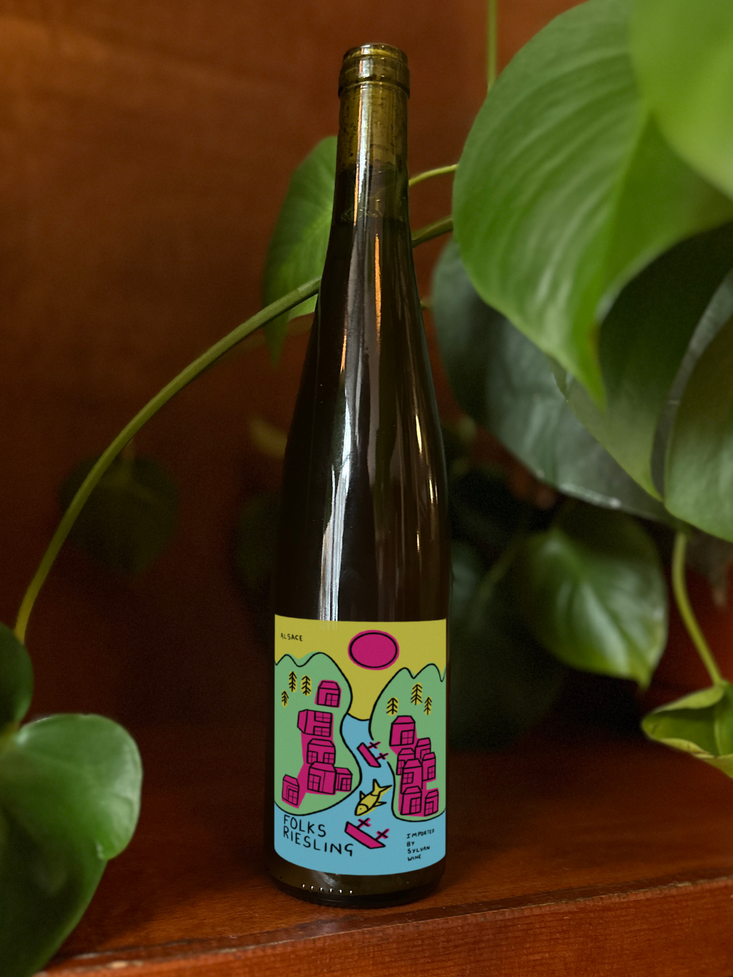 2023 Riesling 'Folks' Sylvan Wine (Artist Series), Alsace, France