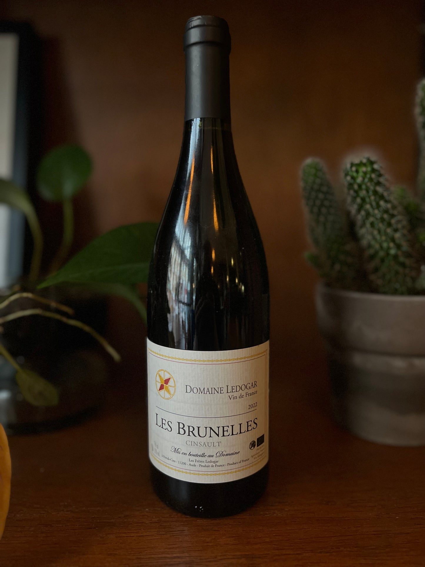 2022 Cinsault 'Les Brunelles' Domaine Ledogar, Languedoc, France