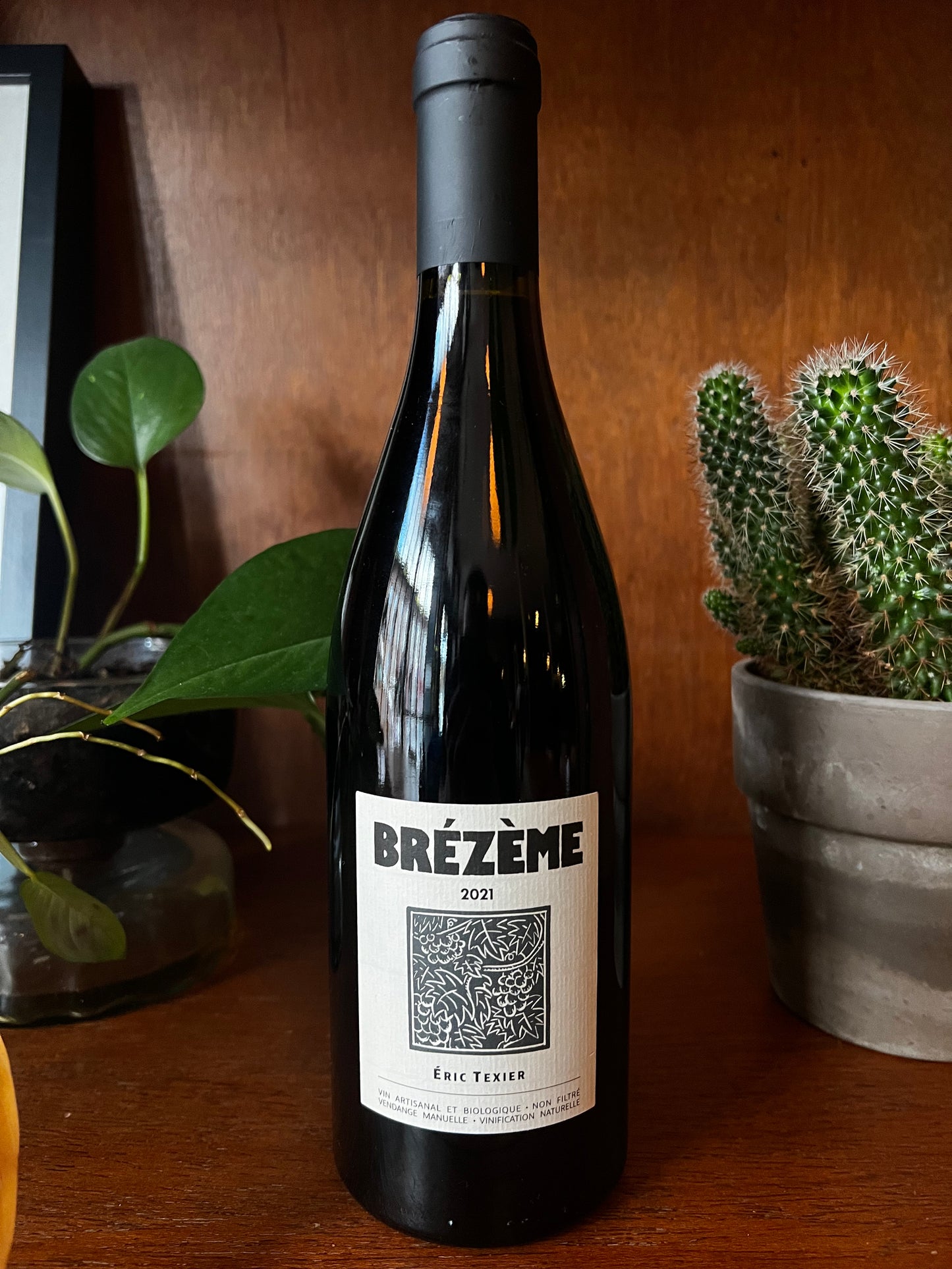 2022 Syrah 'Brezeme' Eric Texier, Northern Rhone, France
