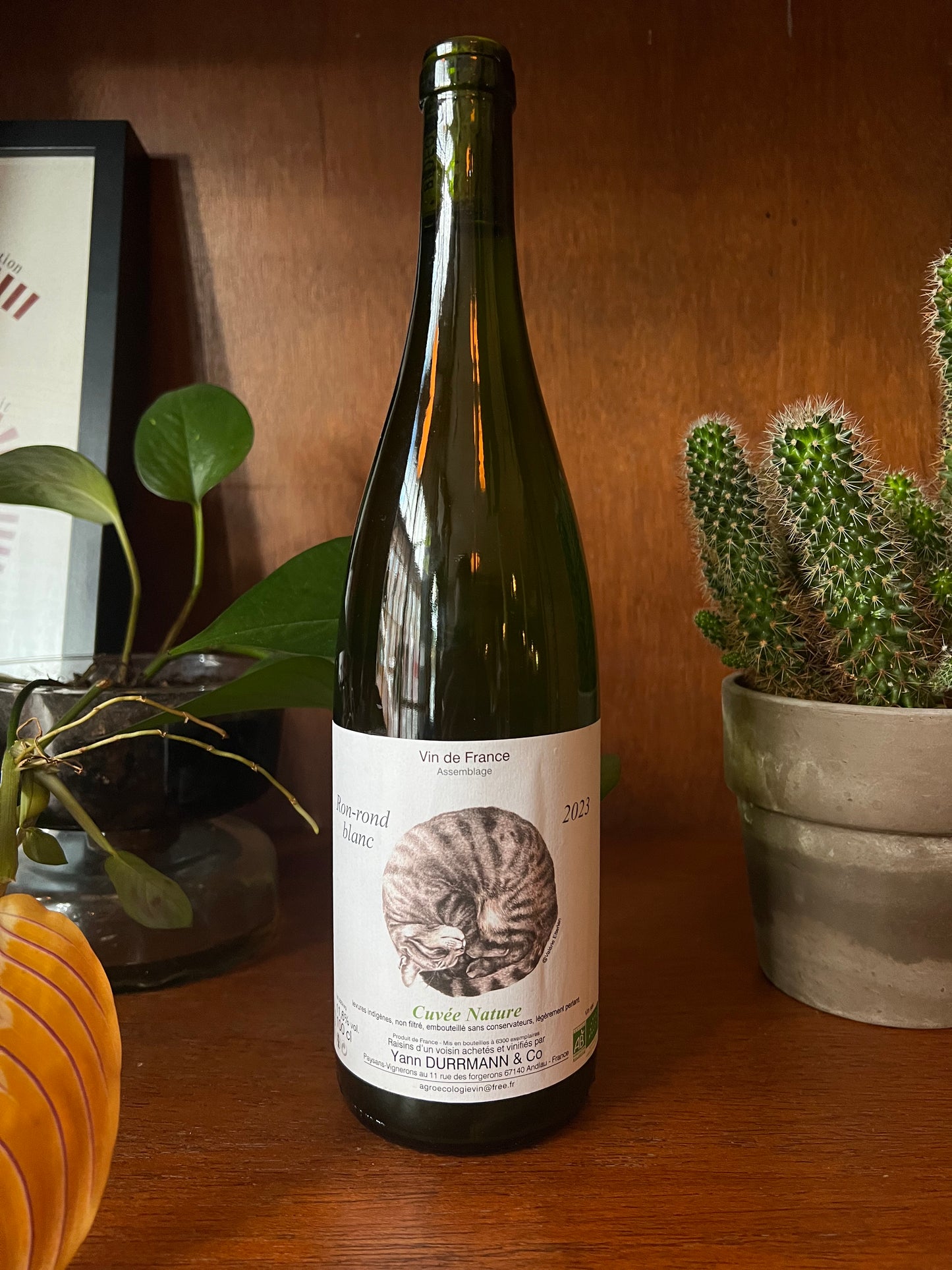 2023 Pinot blanc, Sylvaner, Gewurztraminer 'Ron-rond blanc' Durmann, Alsace, France