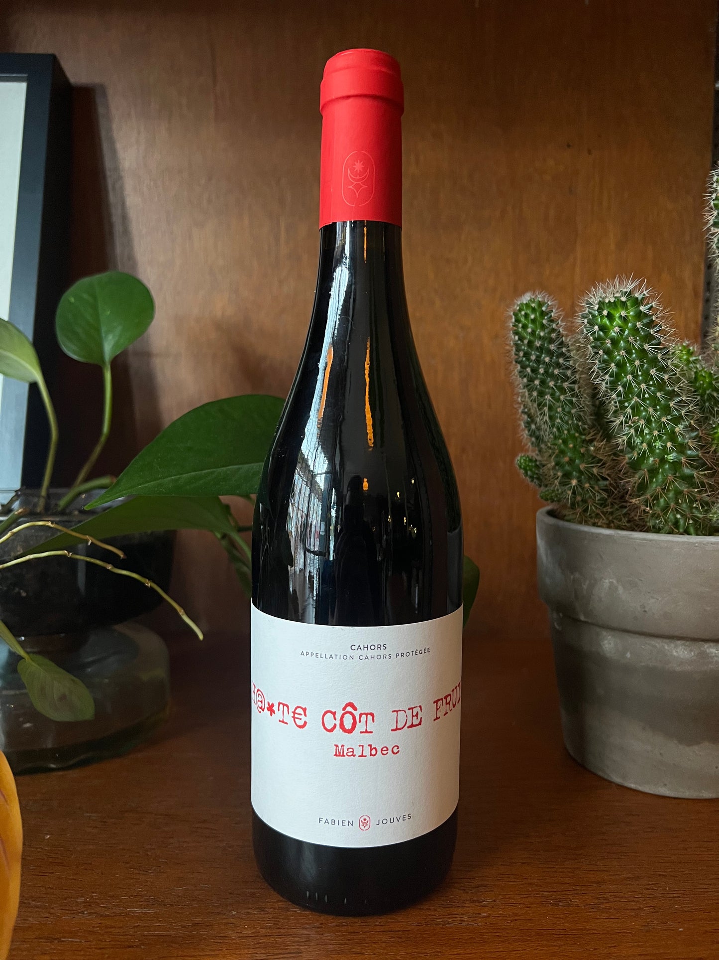 2022 Malbec 'Haute cot de fruit' Fabien Jouves, Cahors, France